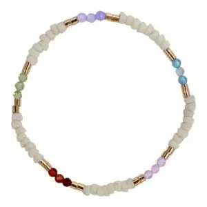 204 perlemust armbånd juwels perlearmbånd perler farver