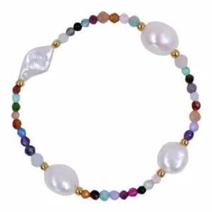 217 perlemust armbånd juwels perlearmbånd perler farver