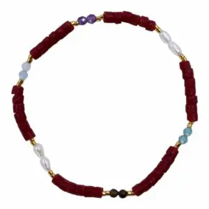 252 perlemust armbånd juwels perlearmbånd perler farver