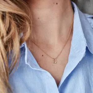 96715 90546 99192 ro copenhagen halskaede ankerkaede 45cm tag orbit vedhaeng dot My E diamant guld