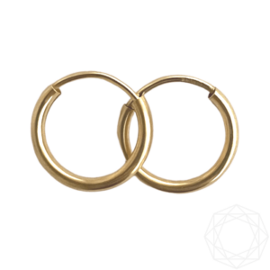 CR1420015 CR820015 BNH oerering hoops creoler guld 15mm 14kt 8kt
