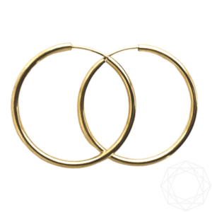 CR1420030 CR820030 BNH oerering hoops creoler guld 30mm 14kt 8kt