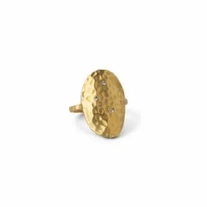 Enamel Copenhagen R59GM Ring Zola Clear CZ packshot