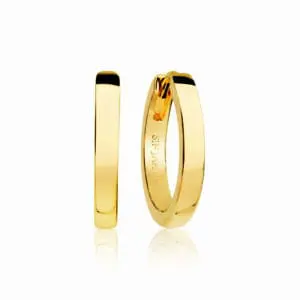 SJ E12019 SG scaled ellera pianura earrings packshot sif jakobs forgyldt soelv oereringe
