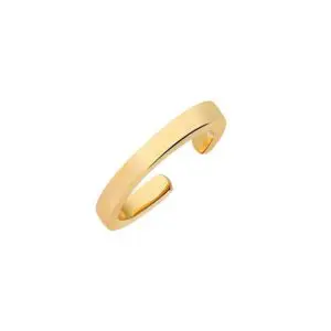 SJ E42040 SG EAR CUFF ELLERA PIANURA MEDIO 18 KT FORGYLDT soelv packshot