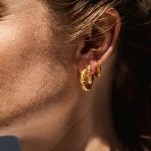 ix studios IX Crunchy Edge Earrings 4