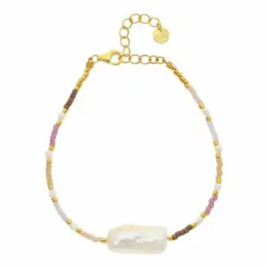 nuni copenhagen smykker A3058 Sofie CosyRosie Gold Armbånd forgyldt soelv packshot